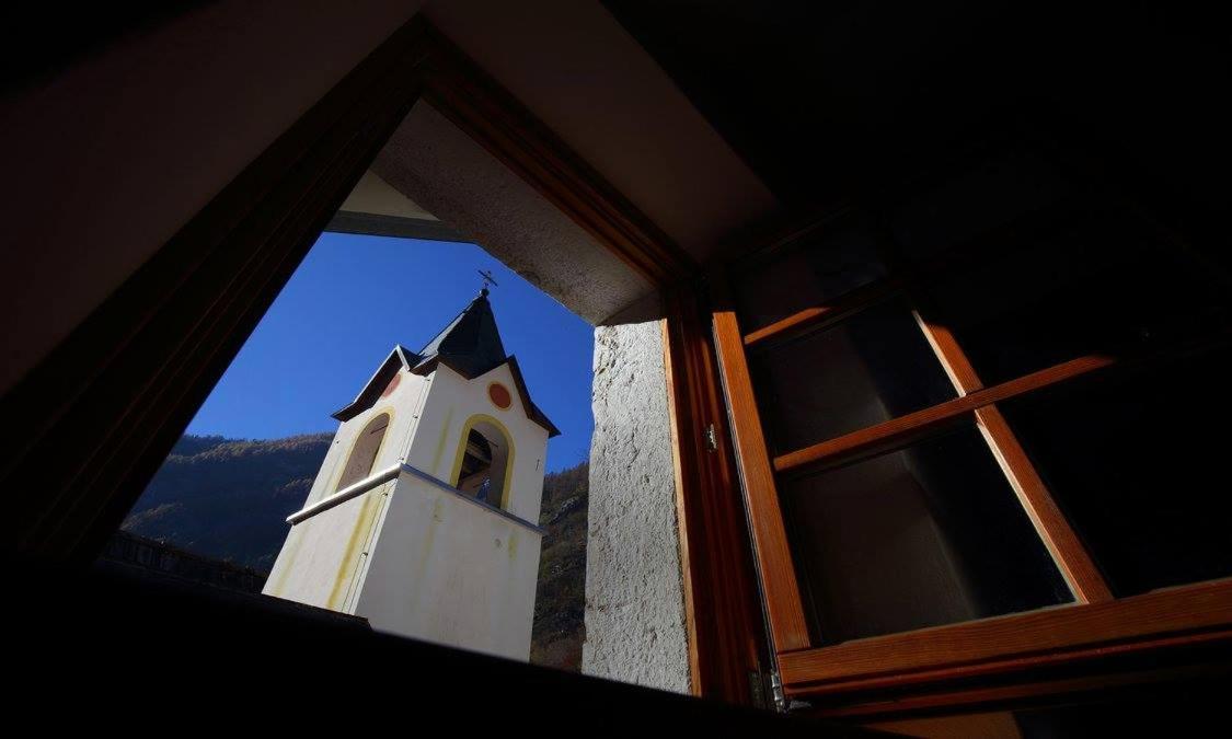Pocitnisko Stanovanje Pri Cerkvi Trenta Exterior foto